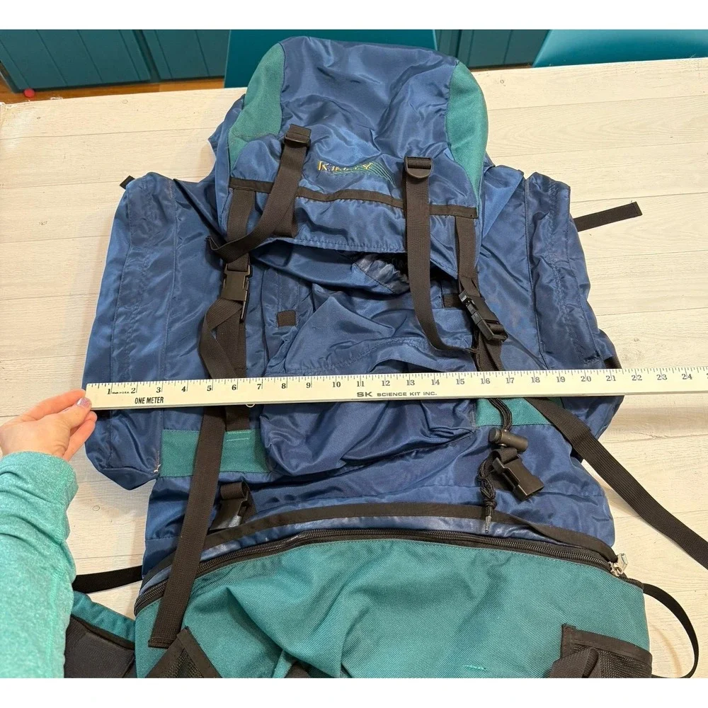 Kelty RedCloud Internal Frame Hiking Camping‎ Backpack blue green